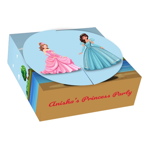 Party Supplies Princess Theme Gift Box – Small | Plain or Personalized